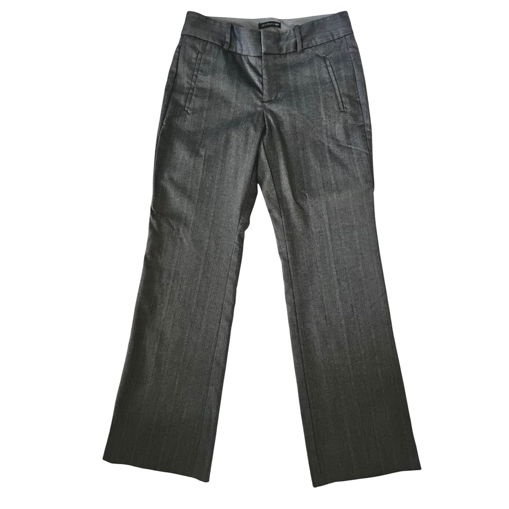 Dockers Petite Gray Herringbone Career‎ Dress Trousers